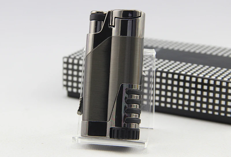 Металлическая ветрозащитная Зажигалка COHIBA для сигарет зажигалка с дырочками
