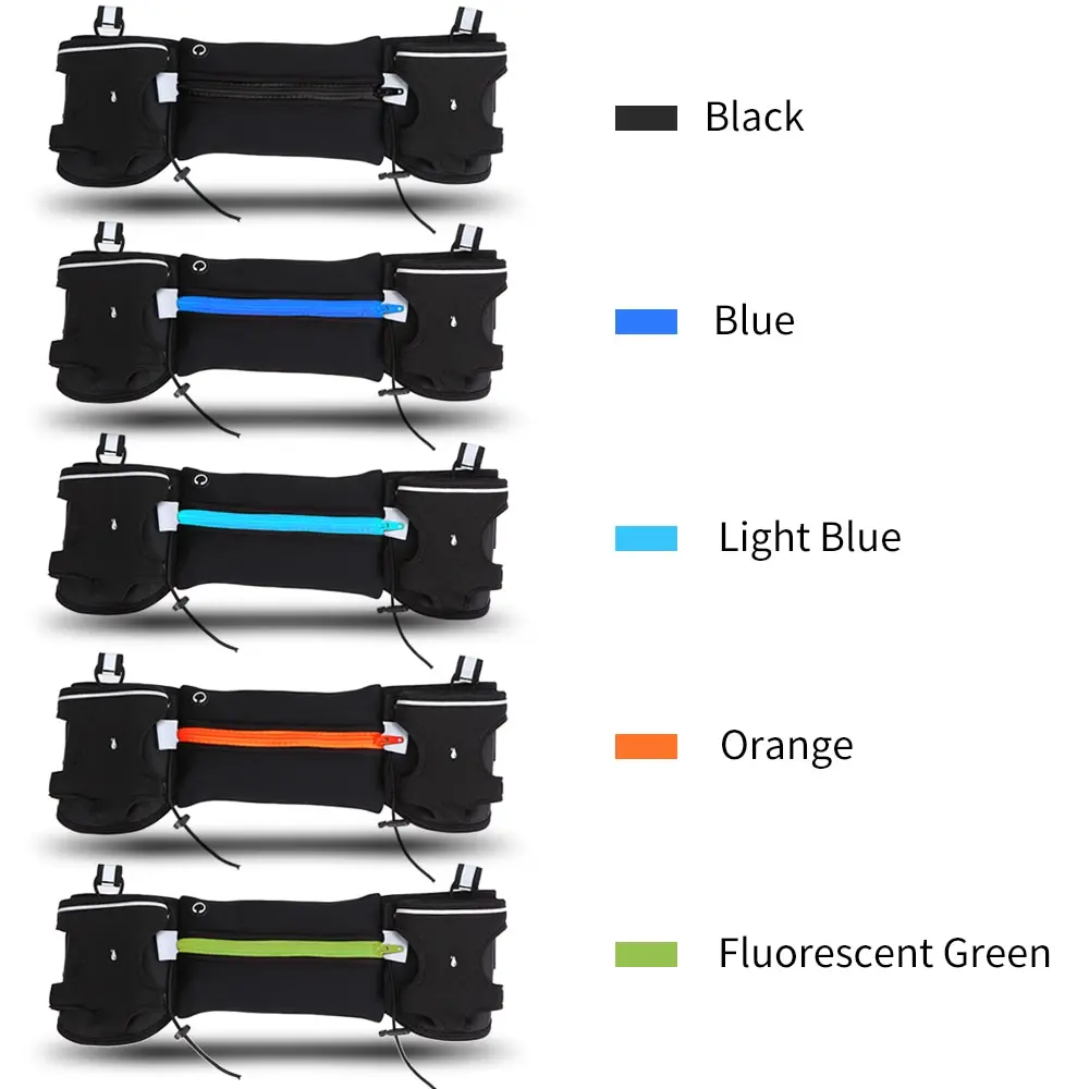

Outdoor Sporting Waist Bag Waterproof Running Waist Pouch Anti-slip Jogging Belt Cycling Cellphone Pack Mountaineering Bag