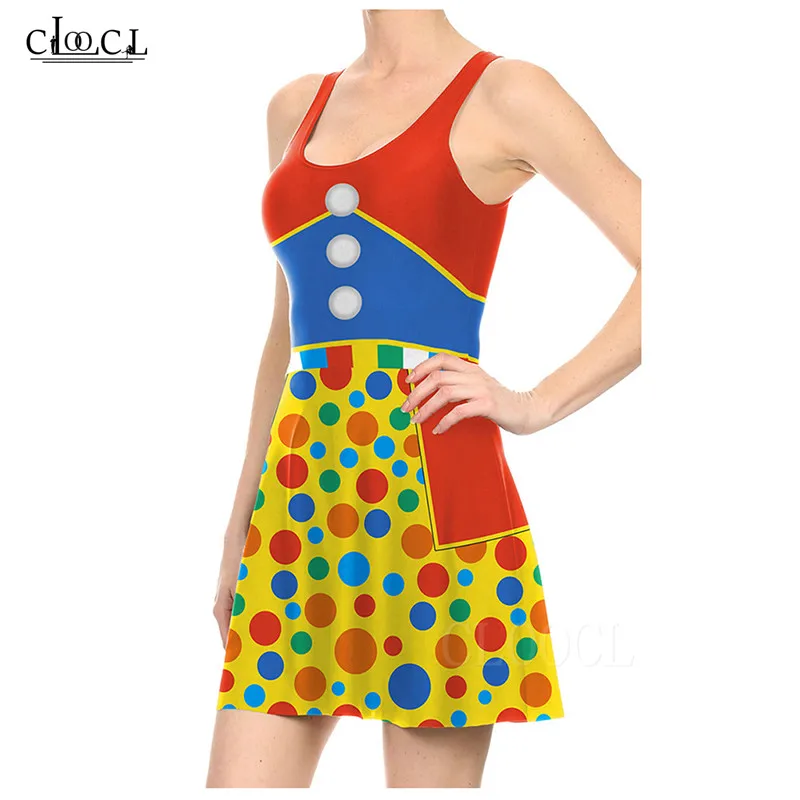 Женское летнее платье в горошек с 3D принтом|Женские платья| |