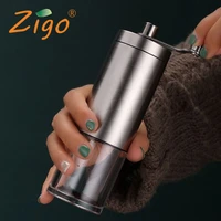 portable mini manual coffee bean grinder kitchen pepper grinder stainless steel coffee mill tool home accessories ceramic core
