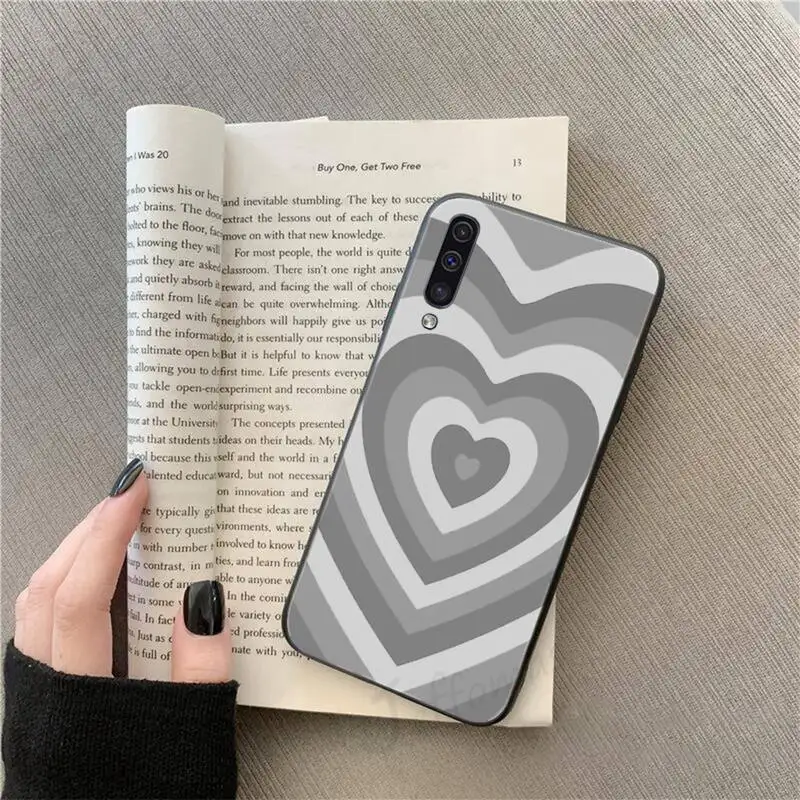 

Latte corlorful Love Coffee Heart Phone Case For Samsung galaxy S 9 10 20 A 10 21 30 31 40 50 51 71 s note 20 j 4 2018 plus