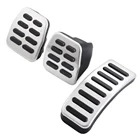 Накладка на педаль газа из нержавеющей стали для Seat Ibiza 6K 6L 6J Skoda Fabia VW Polo 9N 6R Bora Golf MK4 IV