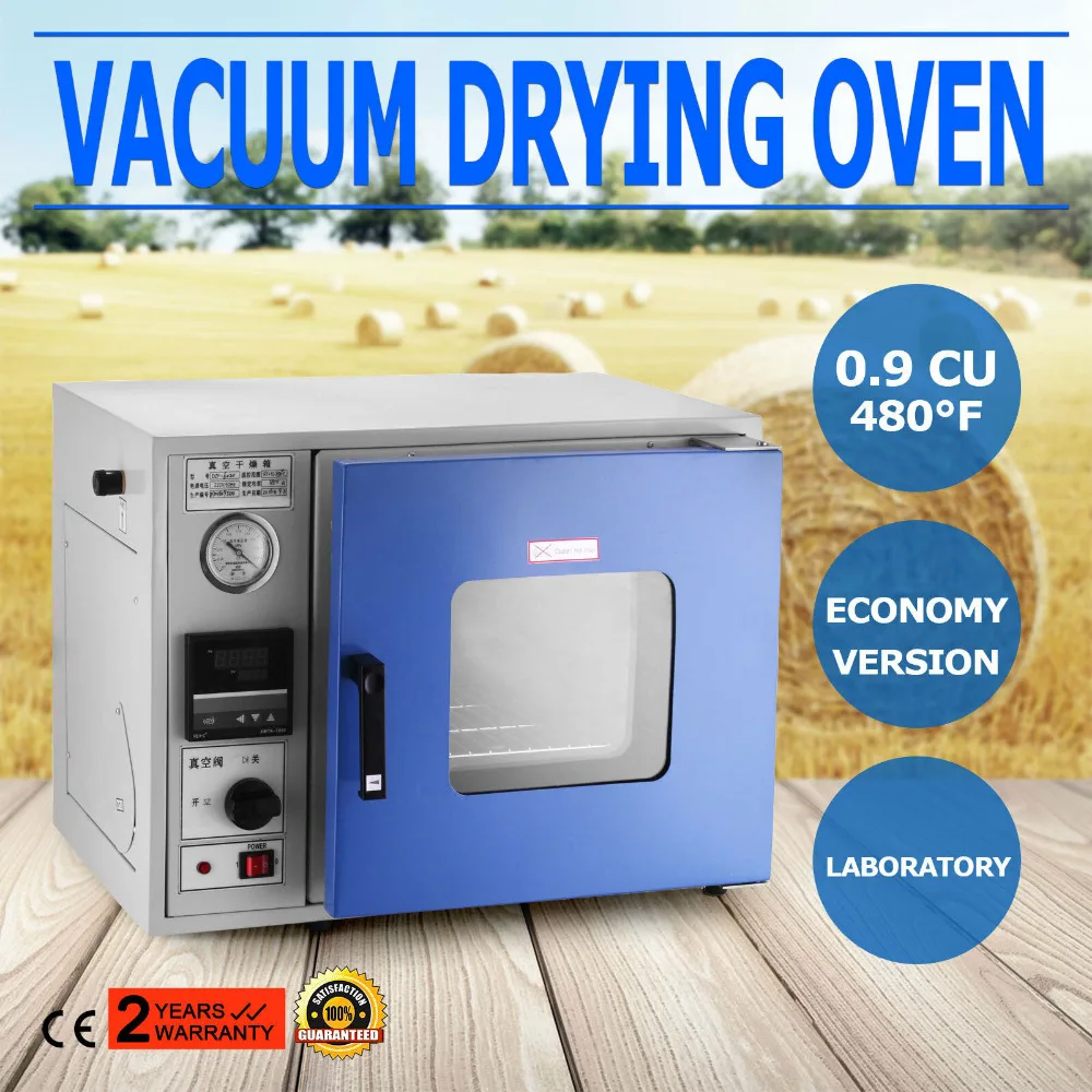 Вакуумная Сушильная камера 0,9 Cu Ft 480 °F воздушная сушильная печь с конвекцией с ЖК-экраном вакуумная камера духовка Lab MCU на основе температуры