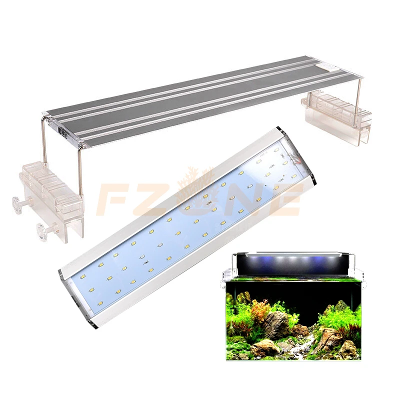 Светодиодная лампа для аквариума светисветильник из алюминиевого сплава с