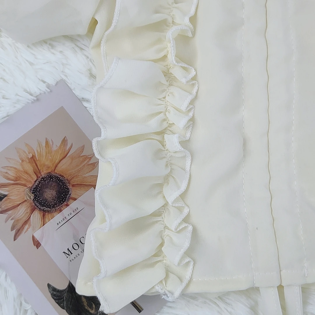 

Fashion Girls Summer Short Sleeve Ruched Ruffles Solid Lacing Tops Shirts Toddler Kids Baby T-shirts Children Blouses 12M-6Y