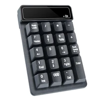 19 keys bluetooth wireless numeric keyboard mini numpad key digital wireless keyboard for financial accounting keypad