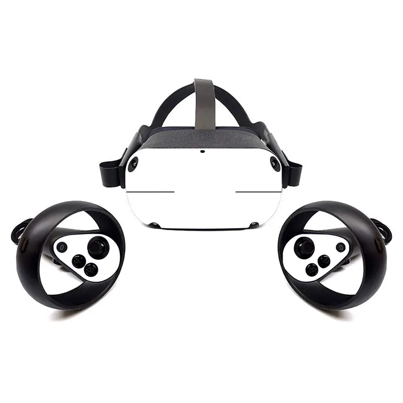 Чистый цвет дизайн для Oculus Quest VR-гарнитура Переводные картинки виртуальной