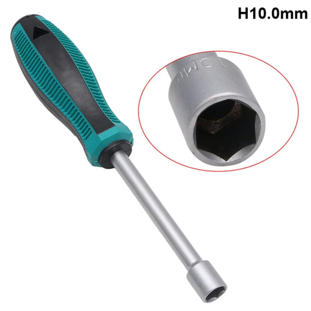 

1Pc Metal Socket Driver Wrench Screwdriver Hex Nut Key Nutdriver Hand Tool 3mm-8mm Screw Driver 7/8/9/10/11/12/13/14mm