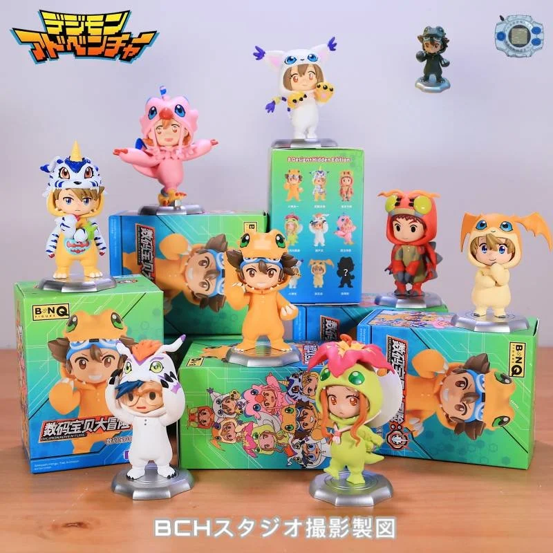 

Digimon Adventure Series Blind Box Toy Doll Cute kawaii Anime Figure Agumon Gabumon Palmon Gomamon Patamon Tailmon For Kids Boys