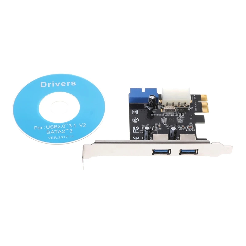 USB 3 0x2 PCI-E внешняя карта расширения 19 pin 4-контактный разъем питания IDE | Компьютеры