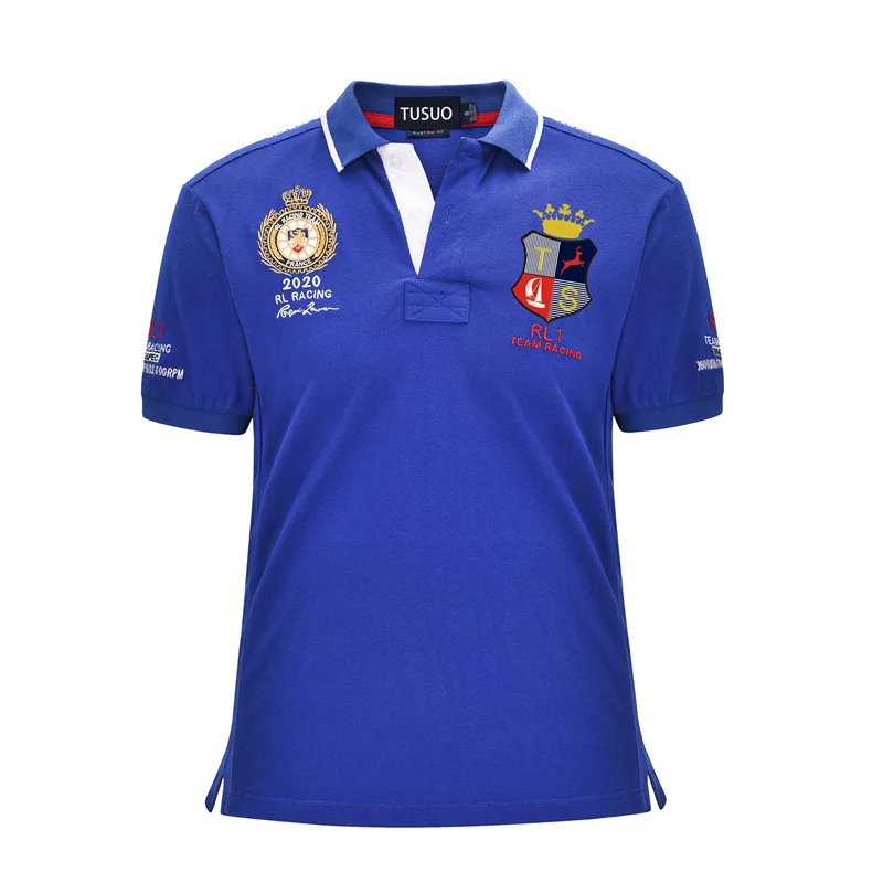 

New Summer Style 2021 Brand Casual Polo Shirts Short Sleeve Men Summer Cotton Breathable Tops Tee Plus Size S-5XL