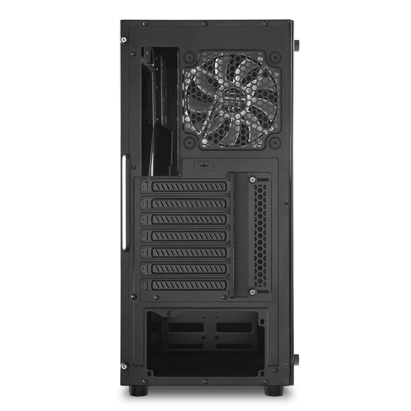 Корпус игровой для компьютера Sharkoon TG5 white ATX Midi Tower 4x 120mm fan led 2x USB 2.0 3.0 Audio без
