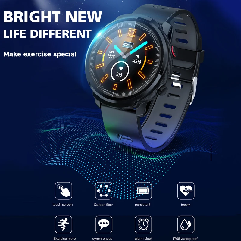 L5 Pro S10 Plus smart watch men IP67 waterproof full touch screen 60days long standby smartwatch Heart Rate PK honor | Электроника