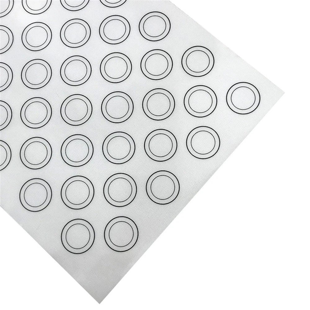 Антипригарный силиконовый коврик для макарон подложка печи 30*40 см выпечки