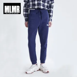Мужские спортивные джоггеры MLMR с флисовой подкладкой, модные мужские спортивные джоггеры, новый бренд 219114506