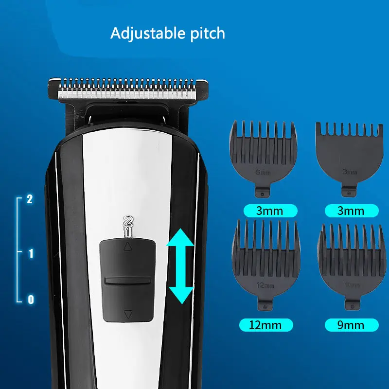 

Hair Trimmer For Men Facial Shaver Travel Electric Clipper USB Charge Beard Cutter Machine Grooming All-In-One
