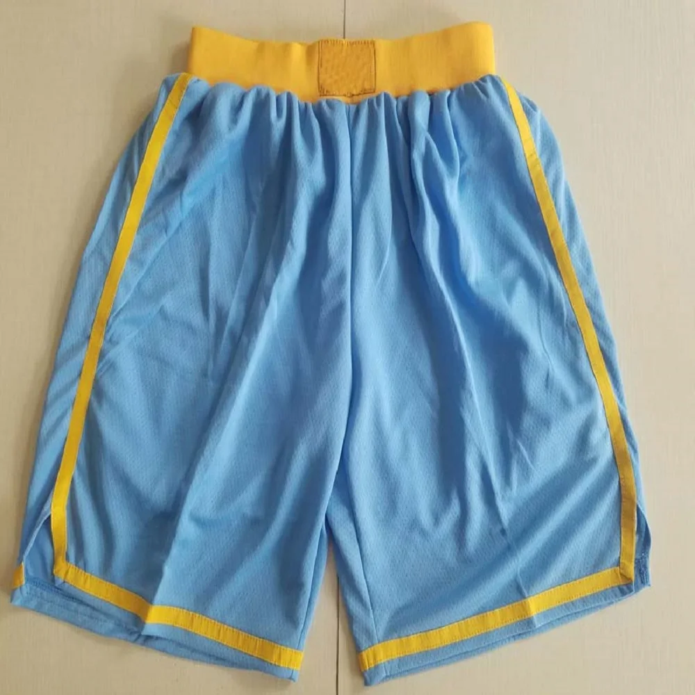 

Basketball Los Angeles Shorts Embroidery Sewing Zip Pocket Outdoor Sport Various Styles Sandbeach Shorts