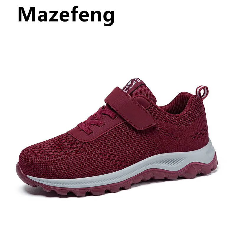 

Женские кроссовки на плоской подошве, легсветильник дышащие кроссовки из сетчатого материала, на вулканизированной подошве, повседневная ...