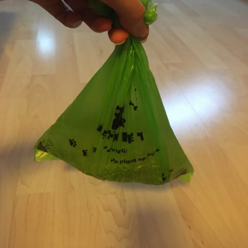 Сумки для домашних животных 3 рулона с 1 дозатором экологически чистые мешки