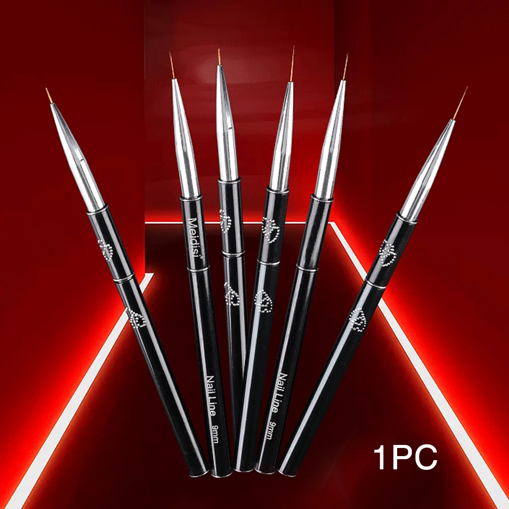 Мягкие волосы салон Рисование металлической ручкой расставить Стразы дизайн