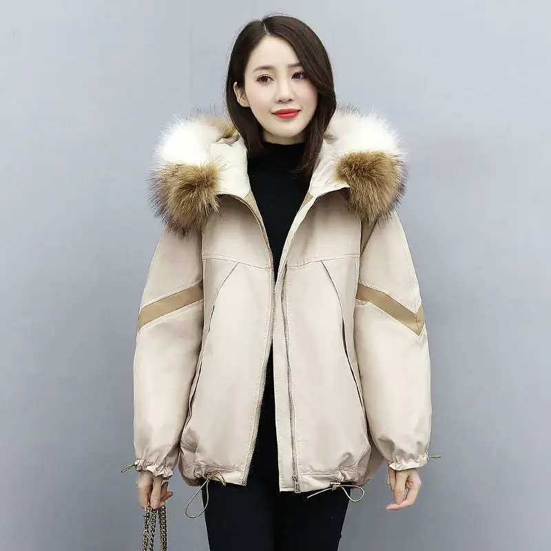 

Cotton Women's Short 2021 New Winter Version of Loose Ins Bread Clothing Thickened Pie To Overcome The Hong Kong Wind Coat