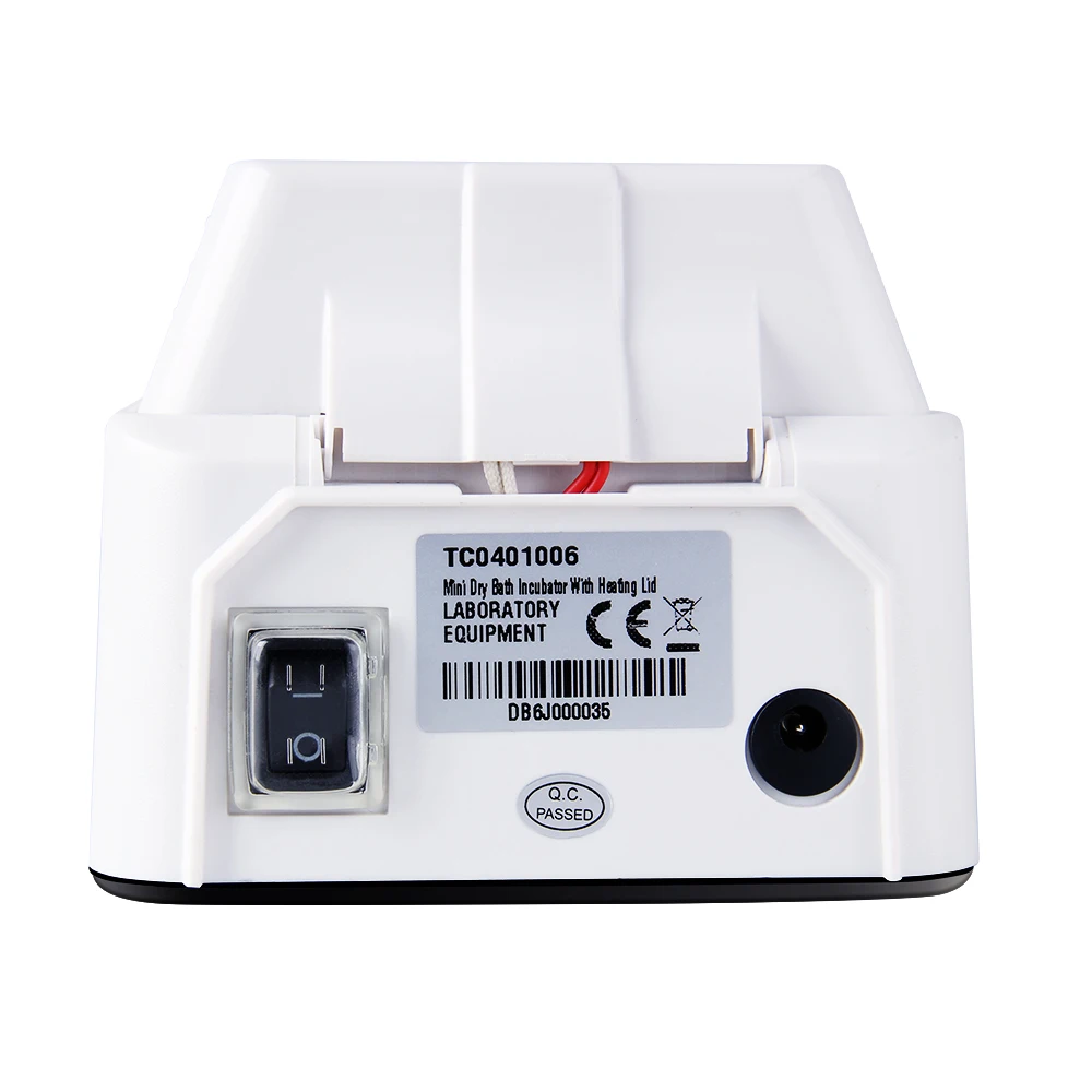 Светодиодный мини лабораторный сухой банный инкубатор с нагревательным блоком