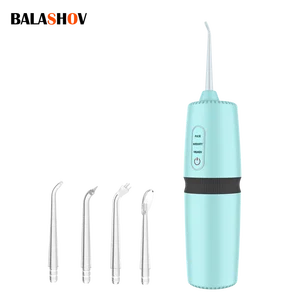Portable Oral Irrigator Dental Water Flosser USB Rechargeable Water Jet Floss Tooth Pick 5 Jet Tip 3 Modes Electric Tooth Scaler