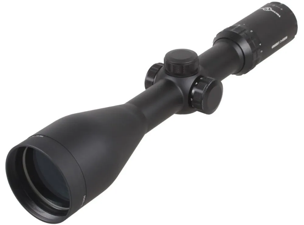 Vector Optics Grizzly 3-12x56 Riflescope For Hunting Center Dot Illuminated With German#4 Etched Glass Reticle Long Eyerelief
