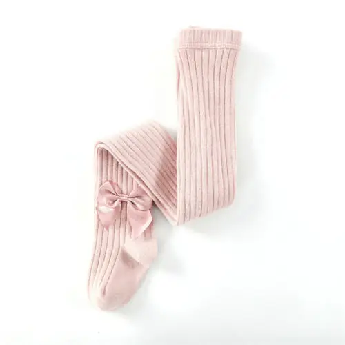 

Girls Spring Autumn Tights Cute Bowknot Baby Girl Pantyhose Cotton Knitted kids Stocking Baby Warm Pantyhose Tight