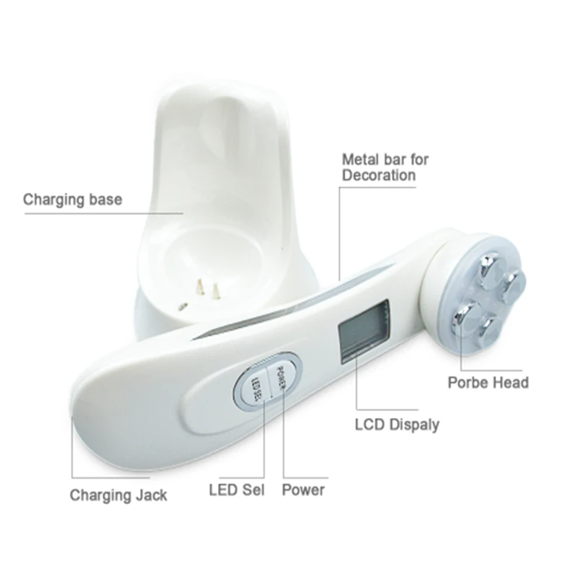 5 цветов мезотерапия омоложение кожи RF устройство красоты машина для удаления