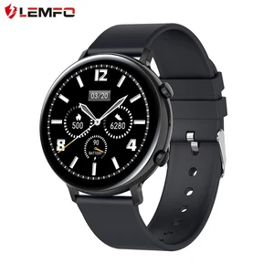 Lemfo smartwatch 2021 ppg + ecg full-size touch bluetooth call ip68 waterproof smart watch men women for amazfit gtr 2e 1 Item image
