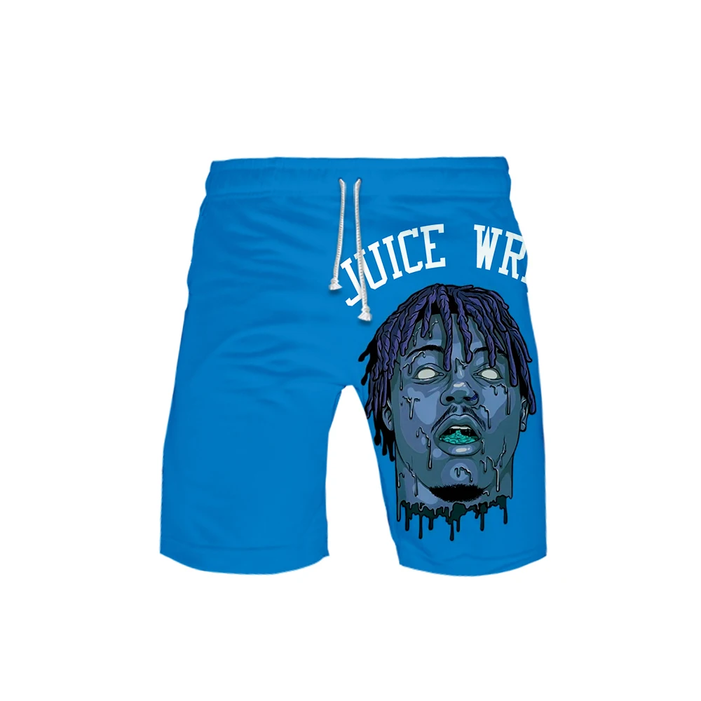 Шорты Rapper Juice WRLD мужские летние в стиле хип-хоп ловушка для эмо светящиеся мечты