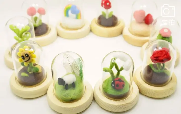 Креативный набор для рукоделия из стекловолокна и шерсти войлочная игла валяние