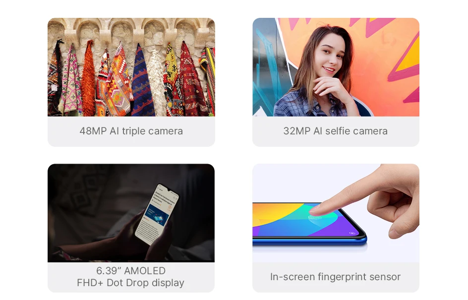 Глобальная версия Xiaomi Mi 9 Lite(Xiaomi Mi CC9) 6GB 128GB Смартфон Snapdragon 710 Android 4030mAh 6,39 ''AMOLED телефон nfc