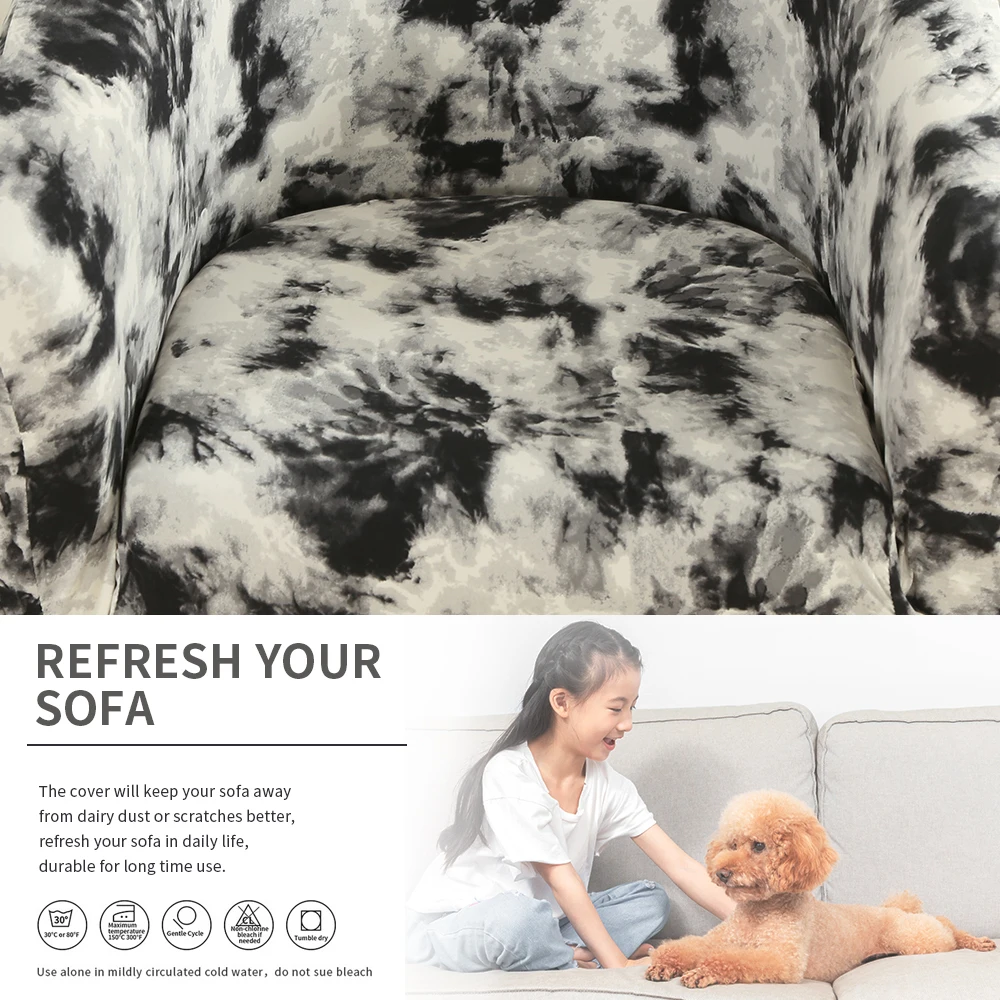 Эластичный чехол для дивана защитное покрытие мебели из спандекса простая в