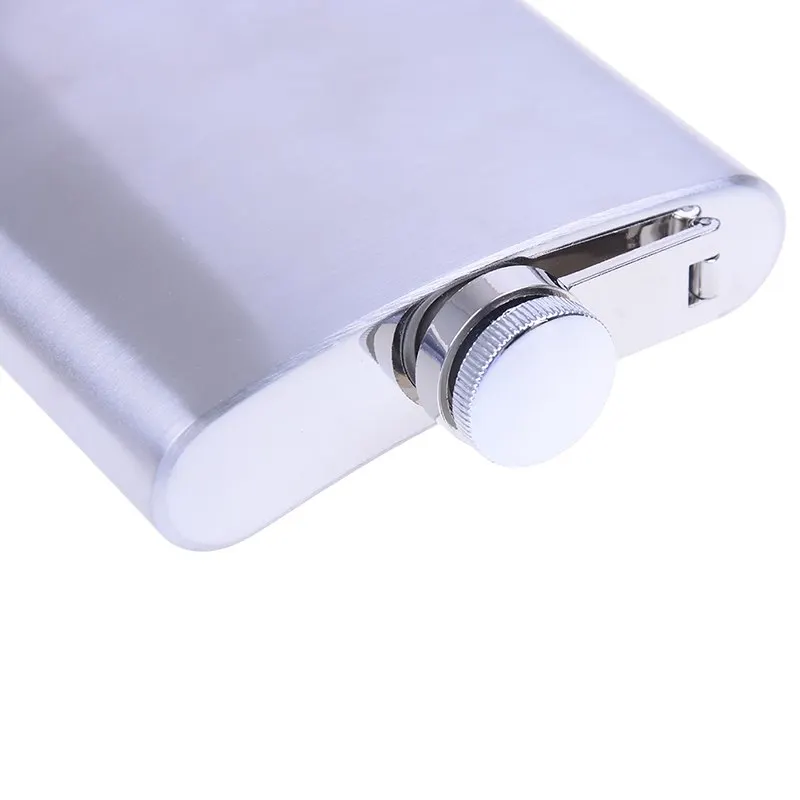 Нержавеющая сталь Ликер Hip колба карманная тазобедренная спирт Виски винтовая