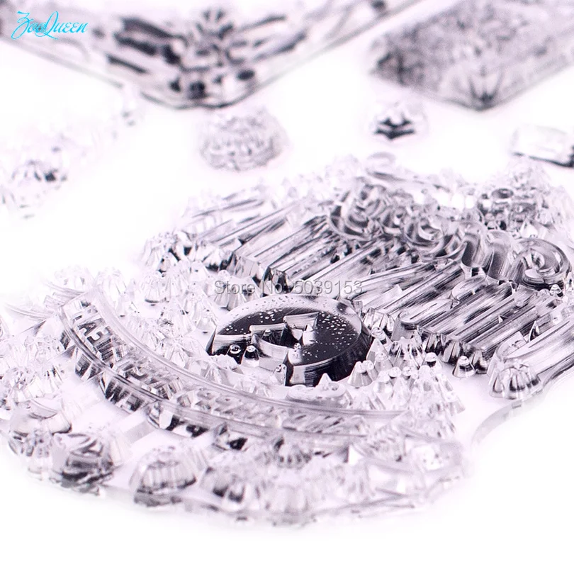 Звезда Снежная коробка прозрачные штампы для DIY Скрапбукинг/изготовление