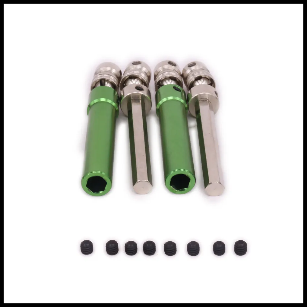 2PCS RCAWD Cvd Universal Drive Shaft 100-140mm For Rc Model Car 1/10 Axial Scx10 Crawler 90022 90035 SCX0031 Driven Dogbone Part | Игрушки и