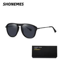 shonemes polarized mans sunglasses tr frame shades 55 52 19 outdoor driving sun glasses for men