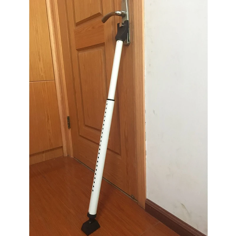 

Раздвижная дверь безопасности бар с анти-подъемным замком портативный дверной замок подходит для большинства дверей и окон Регулируемый з...