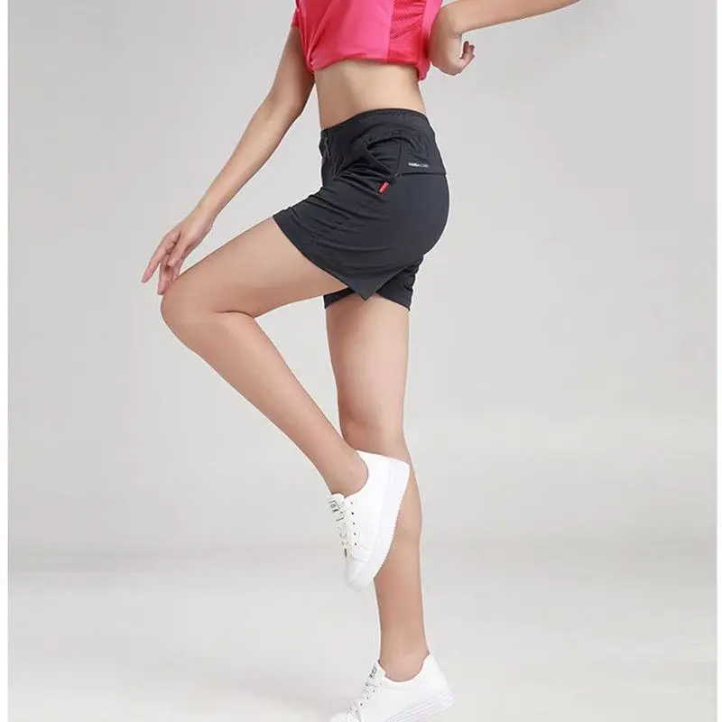 Женские повседневные шорты из 100% хлопка летние свободные для фитнеса размера