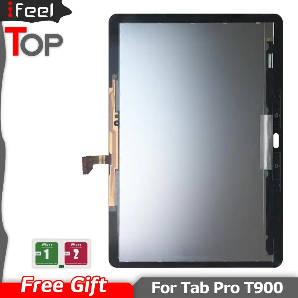 100% протестированный ЖК дисплей для Samsung GALAXY Note Pro 12 2 T900 сенсорный экран дигитайзер