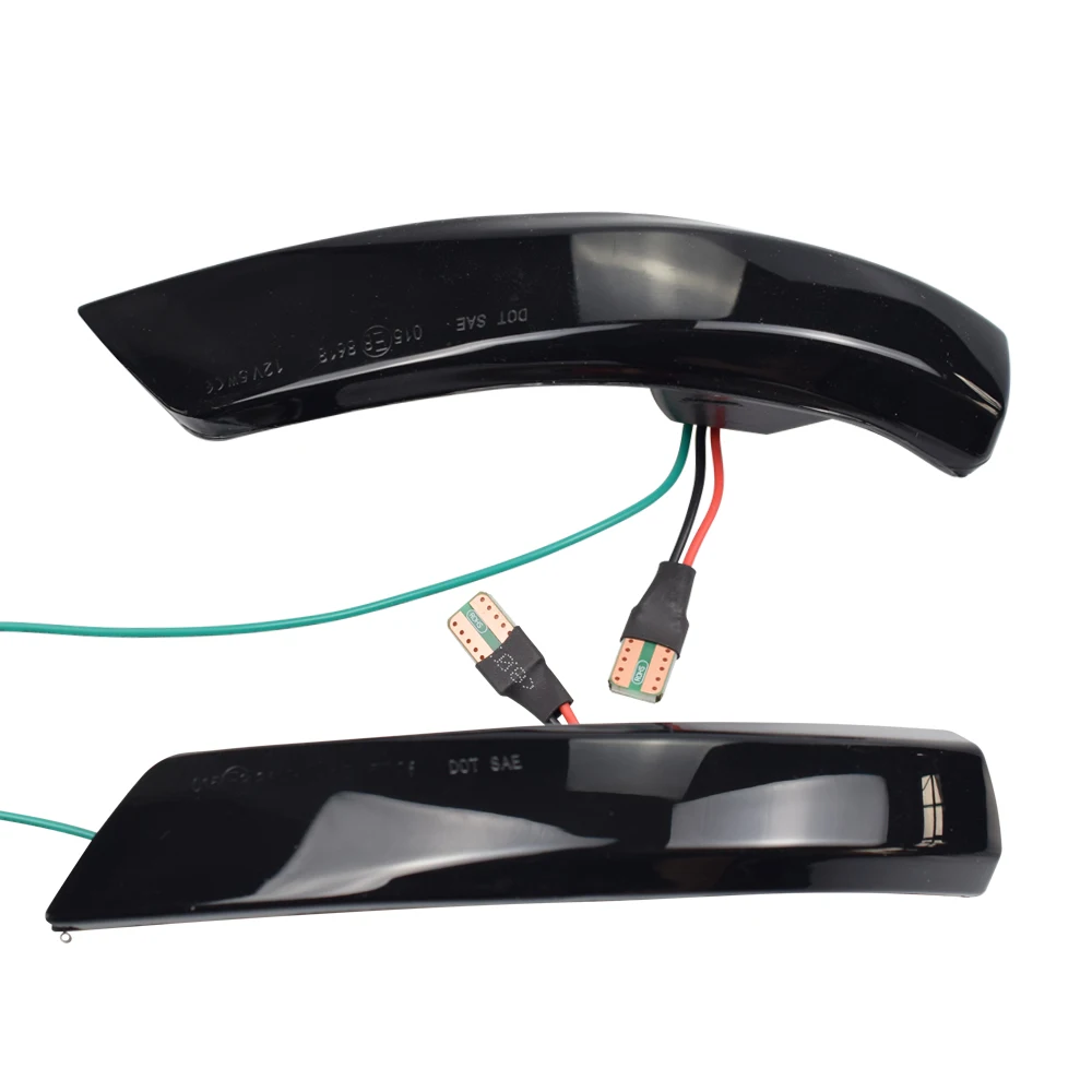 Двухцветный ретранслятор сигнала поворота для Ford Focus 2 Mk2 Mk3 Mondeo Mk4 EU | Автомобили и
