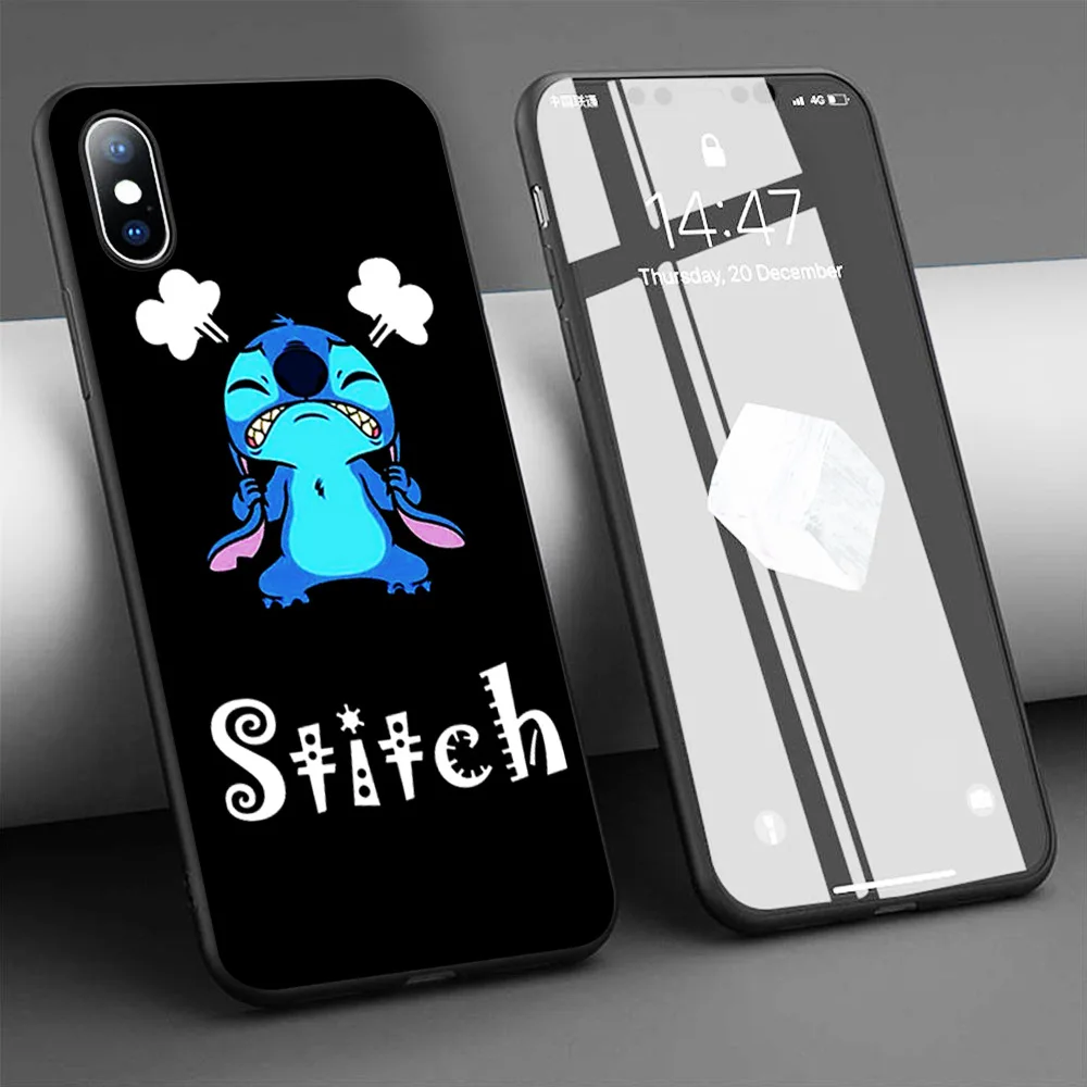 Lilo Stitch Ohana чехол s Мягкий силиконовый чехол для iPhone 11 Pro Max XR XS 5S SE 6 6S 7 8 Plus чехол для телефона TPU Capinha Coque - Цвет: SJK2347123HB