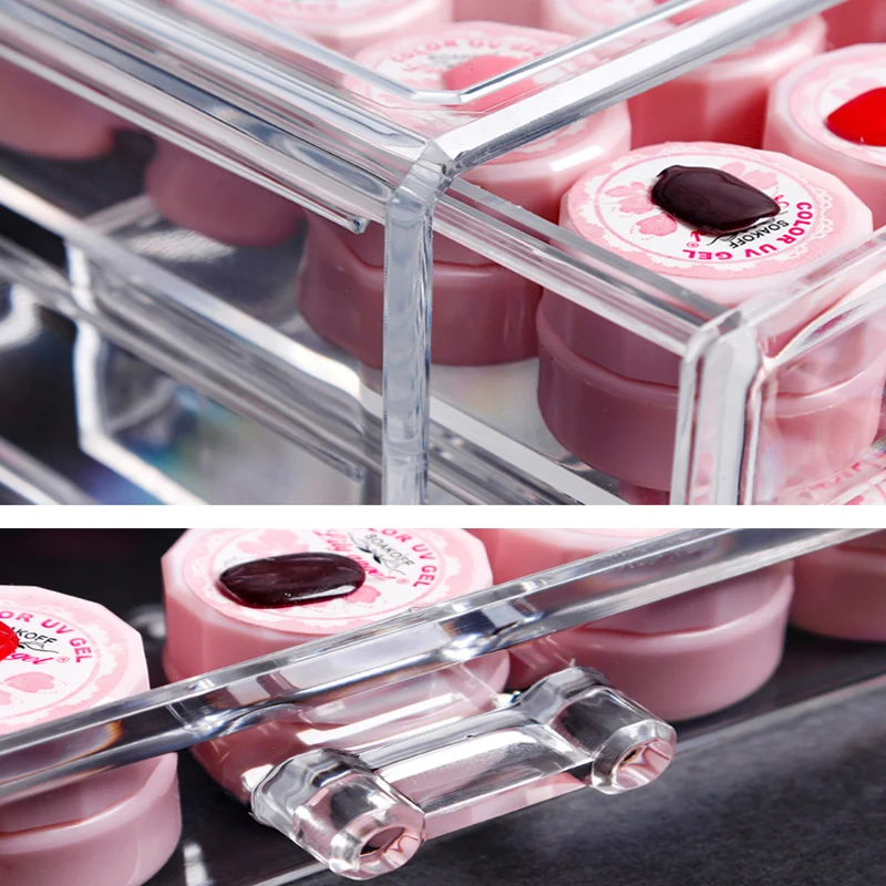 Органайзер акриловый для хранения ювелирных изделий 5 слоев пластиковый