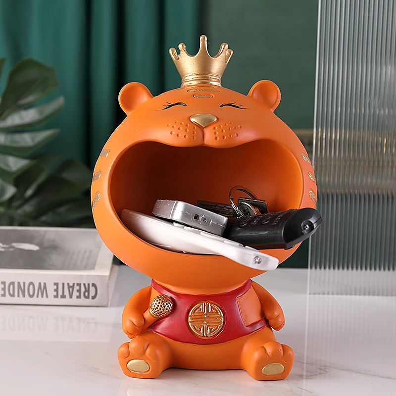 

door put keys zodiac tiger sitting room porch shoe ark to receive furnishing articles home decoration housewarming gift