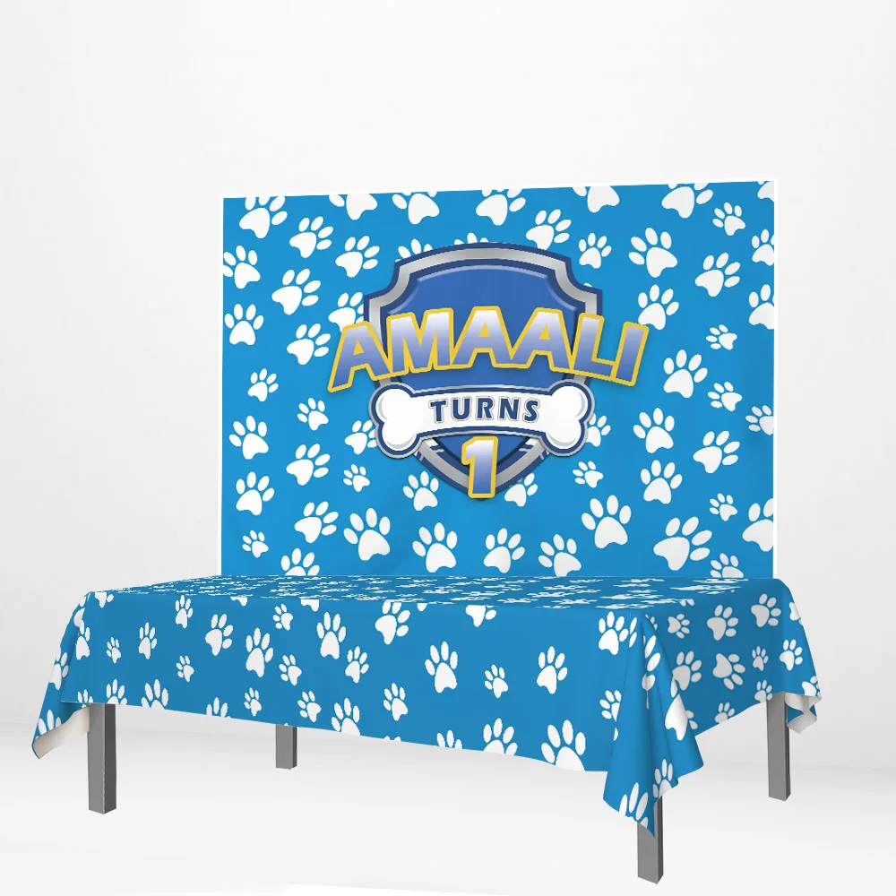 Allenjoy каменная собака планшет фотосессия печать лапы небо облака вечеринка Декор