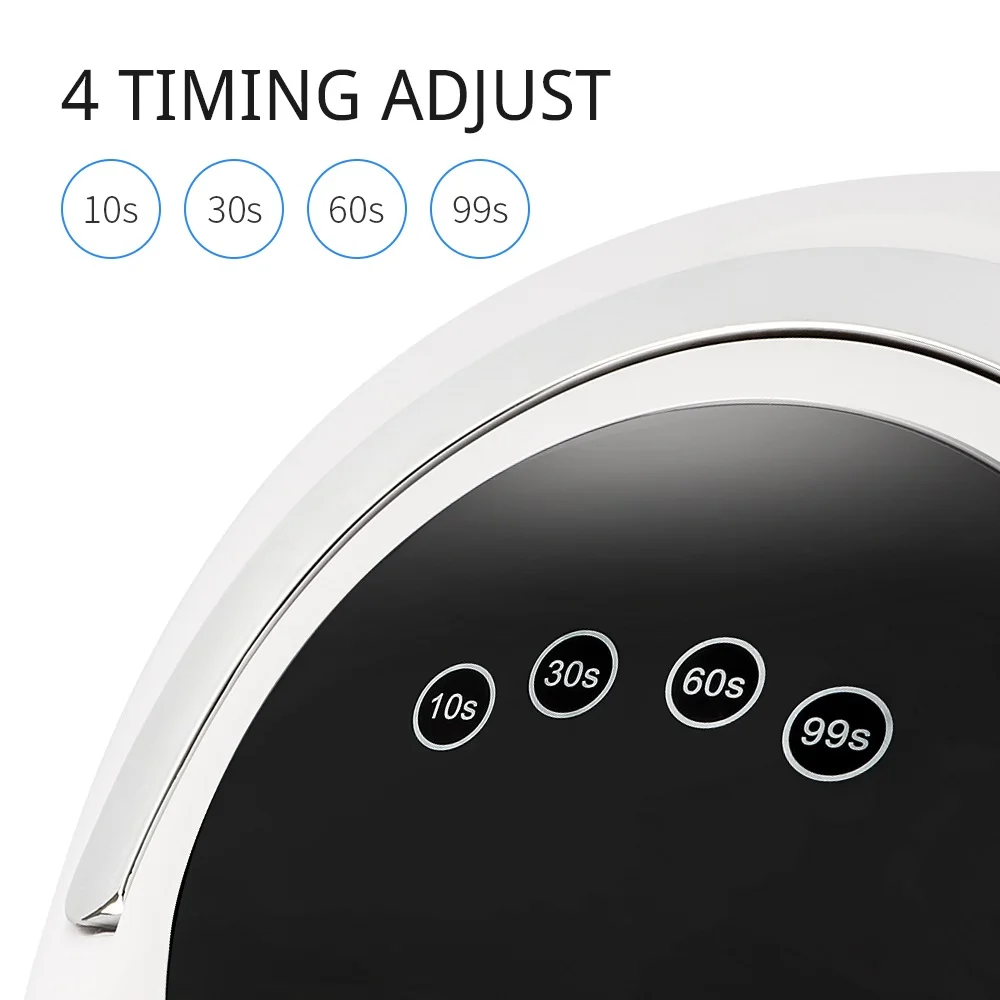 Смарт сенсор УФ лампа для ногтей Сушилка Светодиодный льда Маникюр Педикюр Гель