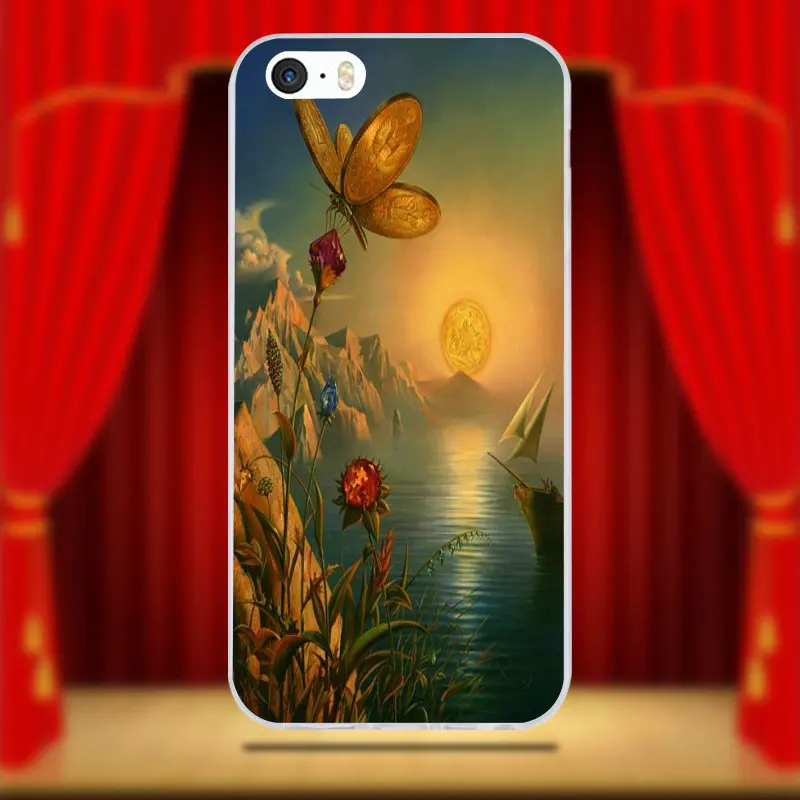 Мягкий Силиконовый ТПУ прозрачный флип-чехол чехол для iPhone 4 мобильный телефон 5 4S