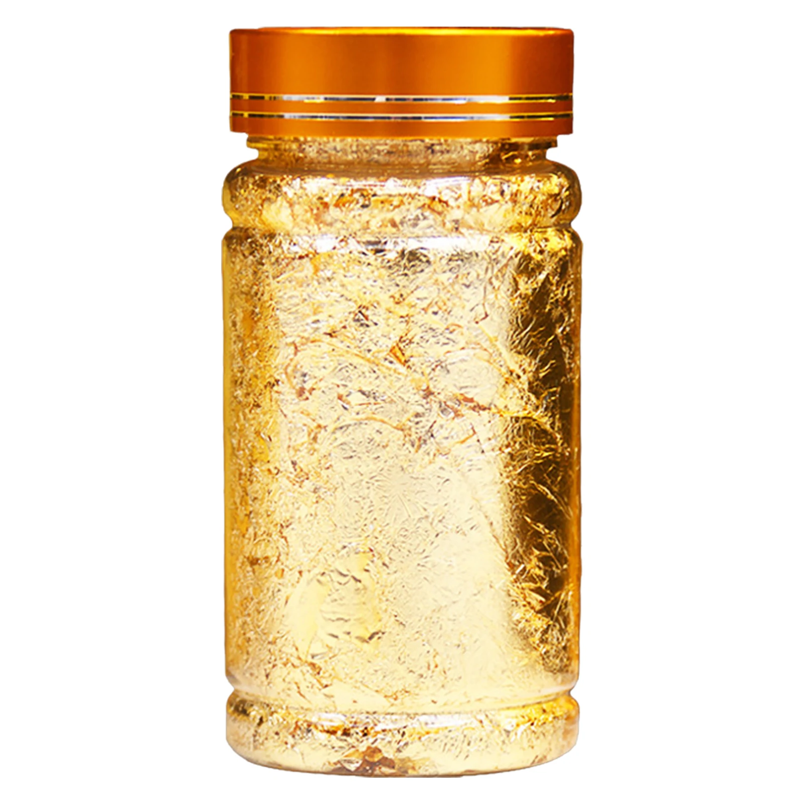 

1 bottle Decorative Gold Leaf Flakes 3g Gold Silver Confetti DIY Nail Art Painting Material Decorating Foil Paper Party Supplies